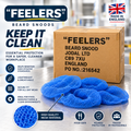 Feeler’s Blue Mesh Beard Snoods – Pack of 1000